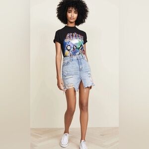 We The Free Distressed Jean Skirt size 26